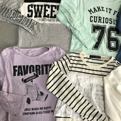キッズ長袖Ｔシャツ140cmセットの画像