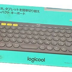 logicool ワイヤレスコンパクトキーボード K380Mul...