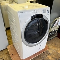 激安ドラム!! SHARP 左開き ES-S7A-WL 2016...
