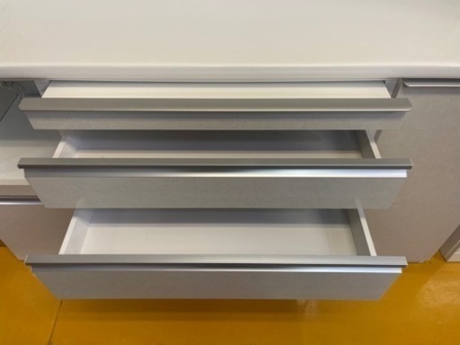 【リサイクルサービス八光】幅156㎝　松田家具:キッチンボードスモーク1600