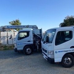 資材の管理とドライバーの画像