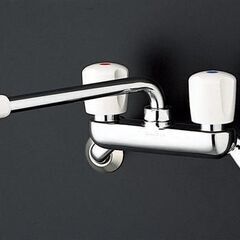☆TOTO TKJ20AAU 壁付2ハンドル混合水栓 整流、共用...