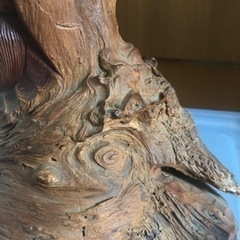 福禄寿② 一刀彫　彫刻　工芸品　昭和当時物　の画像