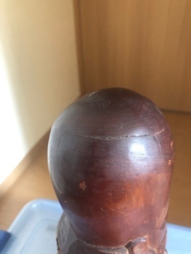 福禄寿② 一刀彫　彫刻　工芸品　昭和当時物　