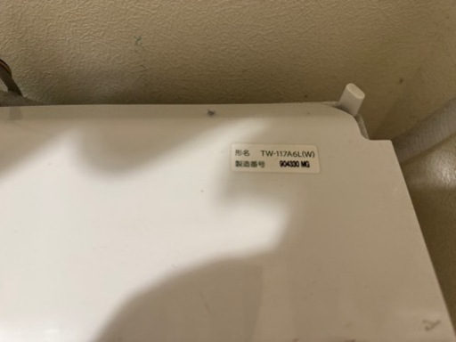 東芝　ドラム式洗濯乾燥機　ZABOOM  TW-117A6L