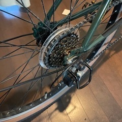 自転車　ストリートコンバート26型緑の画像