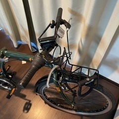 自転車　ストリートコンバート26型緑の画像
