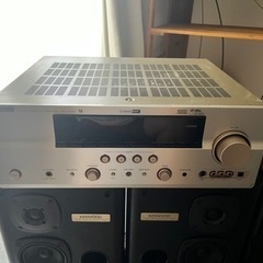 【値下げ可】HDMI対応！YAMAHA　7.1chオーディオアンプ＋スピーカーセットの画像