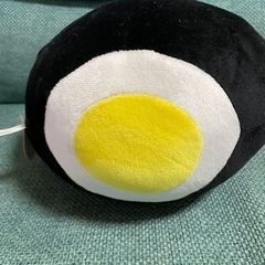 【差し上げます】黒たまごちゃん　ぬいぐるみの画像