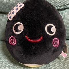【差し上げます】黒たまごちゃん　ぬいぐるみ