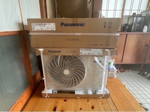 cocoa　ルームエアコンCS-223DFR-W パナソニック ルームエアコン CS-223DFR-W（2023年製）