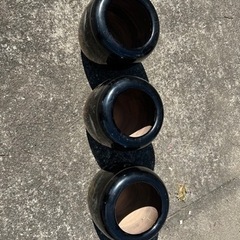 【骨董品】火鉢3個セットの画像