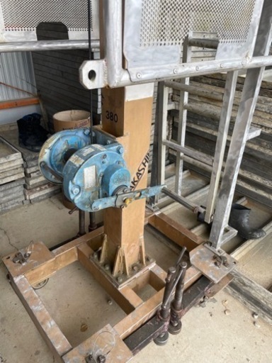 アルミ合金製高所作業台(手動式)