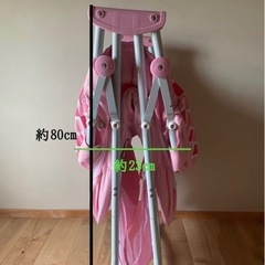 ベビーベッド 折りたたみの画像