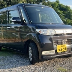 ★コミコミ価格★ 車検2年付 人気の タントカスタム 社外ナビ Bluetooth接続 の画像