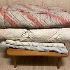 布団セット　羽毛布団　夏用ふとん