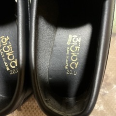 キッズ　フォーマル靴、黒　20センチ　美品の画像