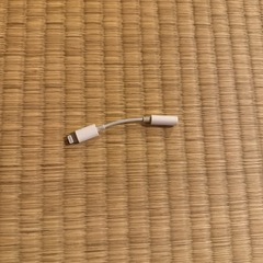 純正　Apple iPhone ライトニング　イヤホン　変換ケーブルの画像