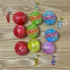 ピクミンめじるしアクセサリー2 (バンダイガチャポン)の画像