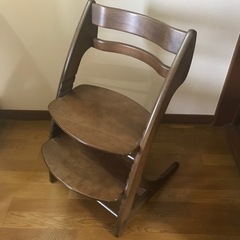 【used】②ニトリ　ベビー　キッズ　ハイチェアの画像