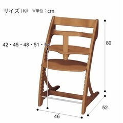 【used】②ニトリ　ベビー　キッズ　ハイチェアの画像