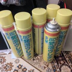 寒さ対策　DIY気密施工　発泡ウレタンの画像