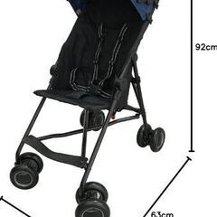 【値下げ】バキー 軽量 ベビーカー ベビー用品の画像