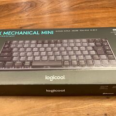 ロジクール　美品　ワイヤレス　メカニカルキーボード　赤軸　MXMECHANICALMINIの画像