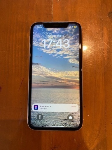 iPhone11 ホワイト　SIMフリー　
256GB 実動品　　ジャンク扱い