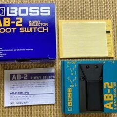 フットスイッチ  BOSS AB-2（2ウェイ ABセレクター）未使用の美品　の画像