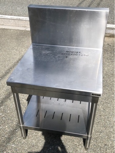 ⭐︎中古品　タニコ　ガスコンロ台　600×600×650mm   厨房用品⭐︎