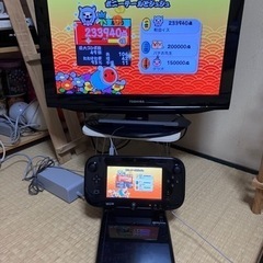 【取引成立】訳あり、ジャンク品扱い、中古wiiU本体、ゲームパッド(タッチペン無し)ケーブル等無し、部品取りにどうぞ。の画像