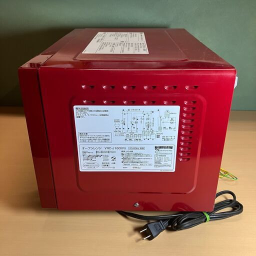SERIO（山善）オーブンレンジ YRC-J160(R) 2016年製 (買取ファミリーズ