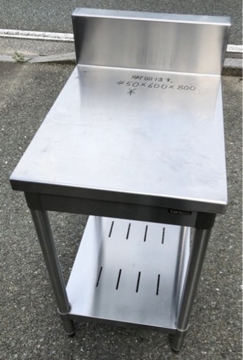 ⭐︎中古品　タニコ　作業台　450×600×800mm  厨房用品⭐︎