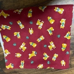 柴犬布コットン