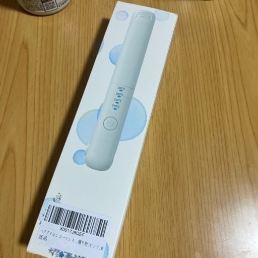 コードレス ヘアアイロン 新品未使用品