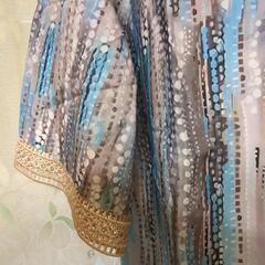 おおきいサイズ今季流行りの水色ストライプXXL新品未使用の画像