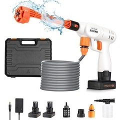 ✨6in1✨高圧洗浄機  10M噴射距離 喷射水量6L/min ...