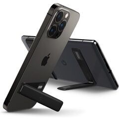 Spigen スマホ キックスタンド メタル 縦置き 横置き対応の画像