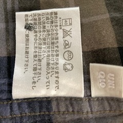 中古　ユニクロメンズシャツの画像