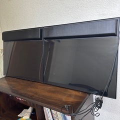 ブラックボード　　2枚ライト付き　の画像