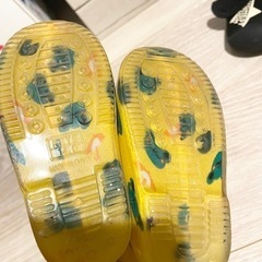 【2足セット】14センチ　長靴 サンダル 西松屋　の画像