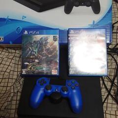 PS4薄型本体+純正背面ボタンユニット他