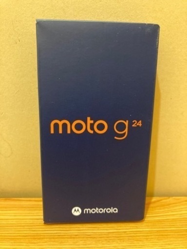 残り1時間　最終価格　moto　g24 マットチャコール