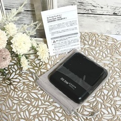 【新品未使用】モバイルバッテリー 軽量 15000mAh 小型 急速充電 MFi認証 ブラックの画像