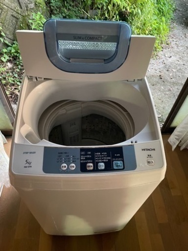 洗濯機　日立5 kg　NW-5TR