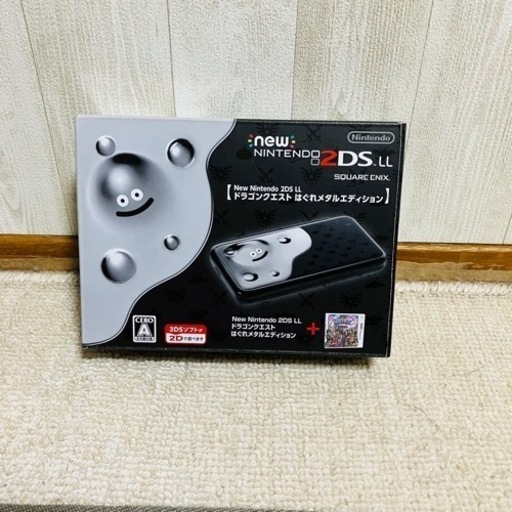 【新品】New Nintendo 2DS LL ドラゴンクエスト はぐれメタルエディション