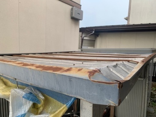 受付終了　受渡決定　自転車小屋