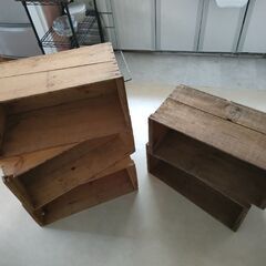 【お取引中】りんご箱  5個
