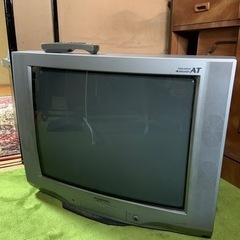 ゲームなどに！　ブラウン管テレビ無料です！